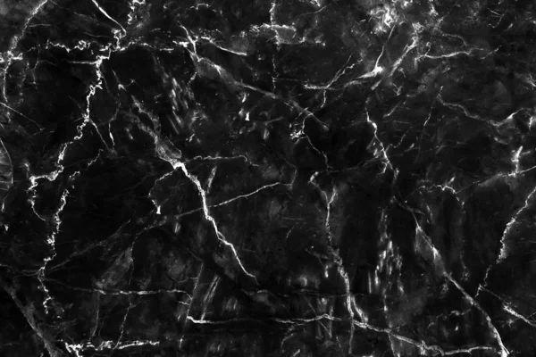 Preto mármore fundo textura natural pedra padrão abstrato f — Fotografia de Stock