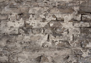 Soyulmuş tuğla duvar, eski arkaplan