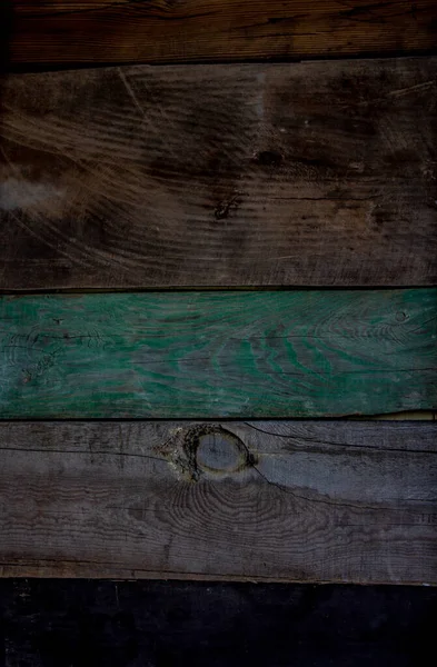 Houten Achtergrond Van Verschillende Planken Van Verschillende Kleuren Neergeslagen Parallel — Stockfoto