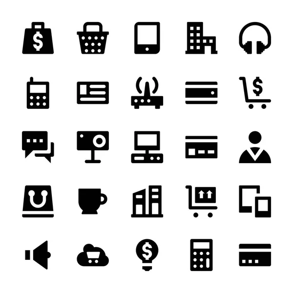 Shopping and Commerce Vector Icons 8 — Stock Vector