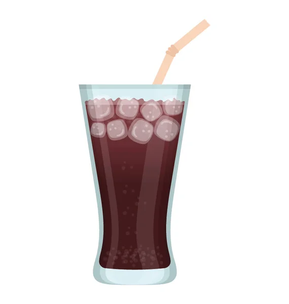 蓝莓果汁平板图标 — 图库矢量图片