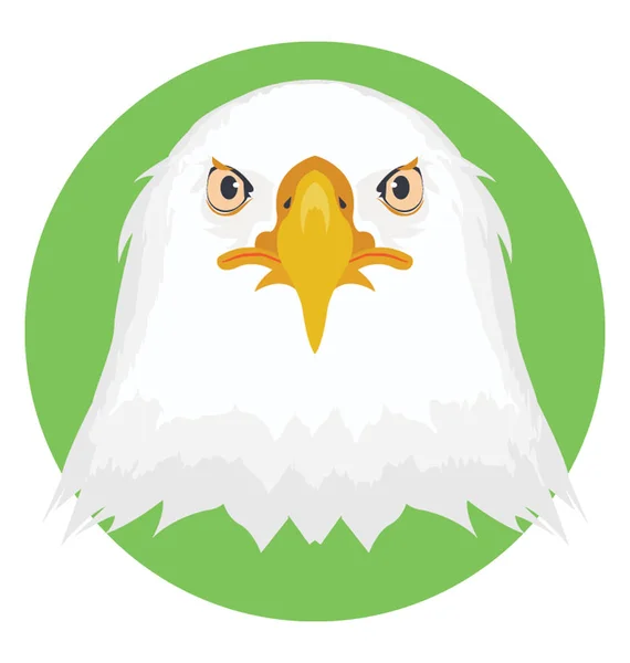 Águila Icono plano — Vector de stock
