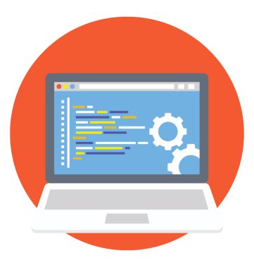 İstatistiksel veri online istatistik temsil eden bir dizüstü ekran