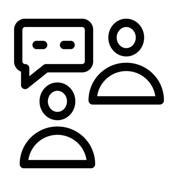 Kommunikációs vonalvektor ikonja — Stock Vector