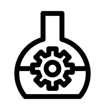 Deneme satırı vektör simgesi