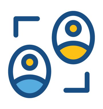 SEO danışmanlık renkli vektör simgesi