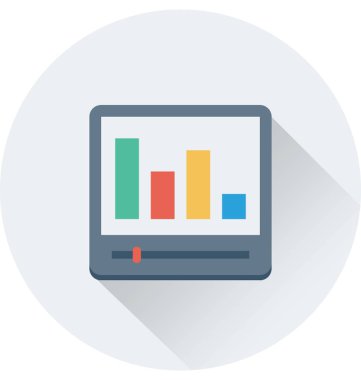 grafik düz vektör simgesi