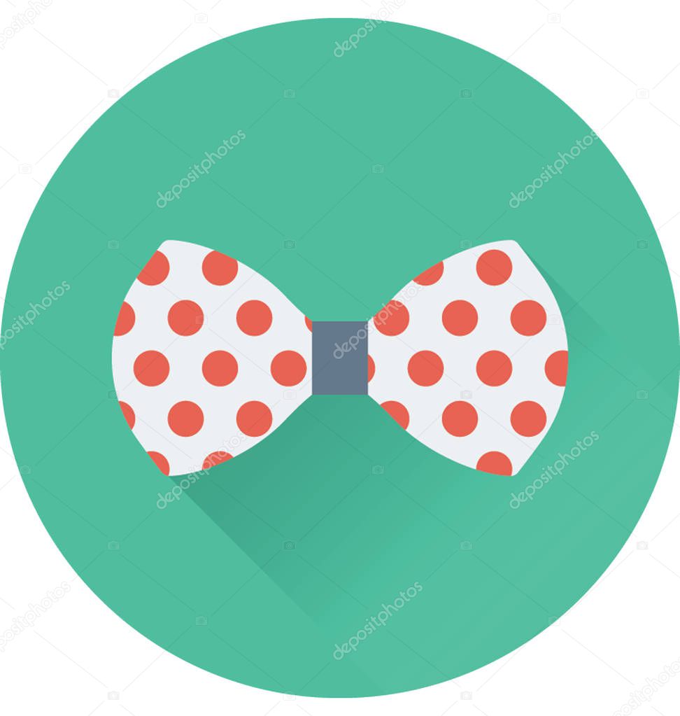 Bow Flat Vector Icon