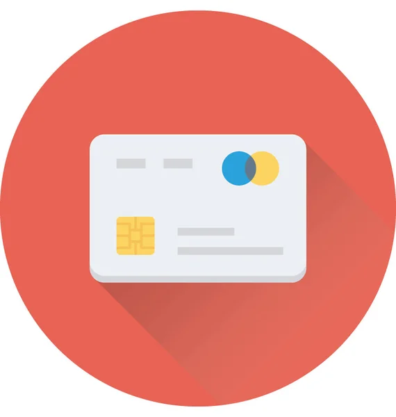 Kreditkortsvektor Ikon — Stock vektor