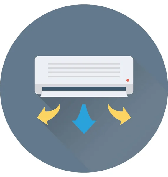 Air Conditioner Vector Icon — Stock Vector