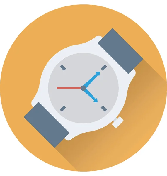 Wrist Watch Vector Icon — Stock Vector