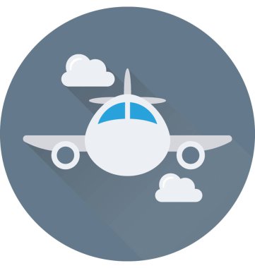 düzlem düz vektör simgesi