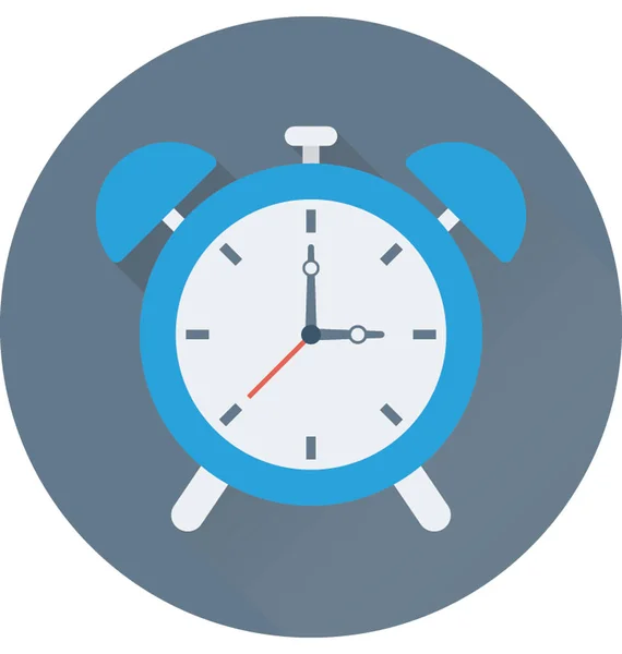 Alarm Klok Vector Pictogram — Stockvector