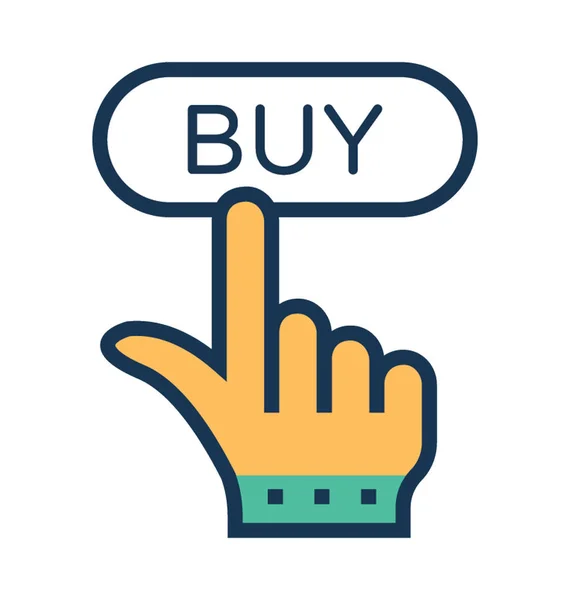 Buy Online Vector Icon — Stock Vector