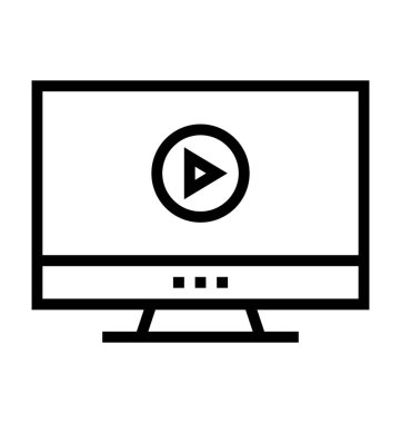  ortam oynatıcı vektör simgesi