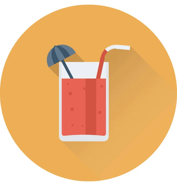Векторный Значок Безалкогольных Напитков — стоковый вектор