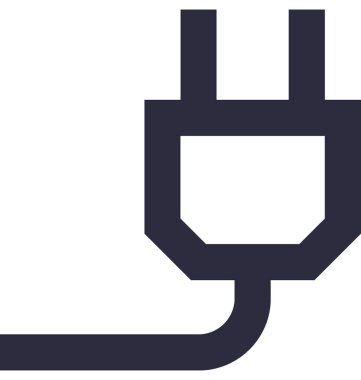 güç dolgu vektör simgesi