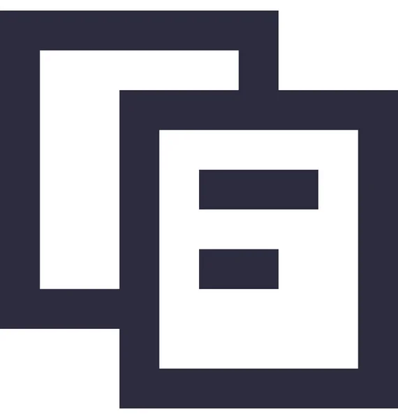 Vektor Symbol Für Dateien Kopieren — Stockvektor