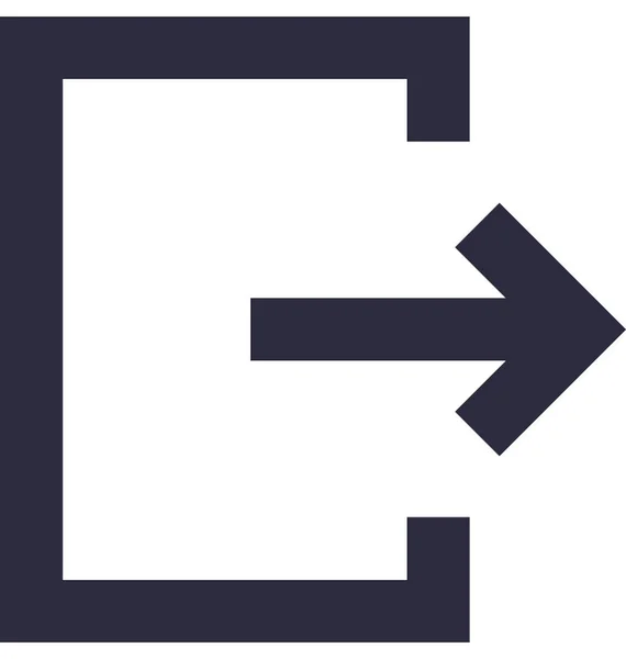 Afrit Platte Vector Icon — Stockvector