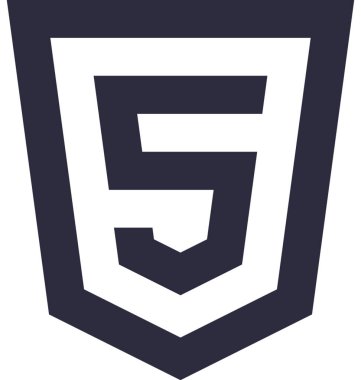 HTML 5 vektör simgesi