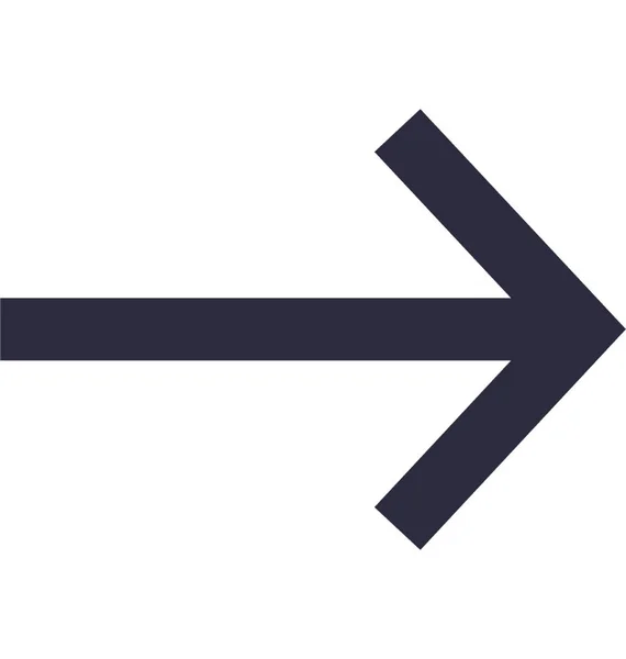 Vända Rätt Vektor Symbol — Stock vektor