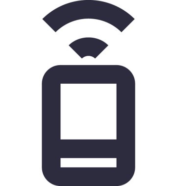 Mobil Wifi vektör simgesi