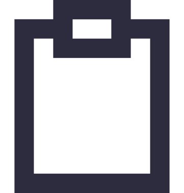 Pano düz vektör simgesi