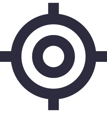 İnce artı vektör simgesi