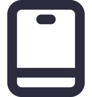 telefon düz vektör simgesi