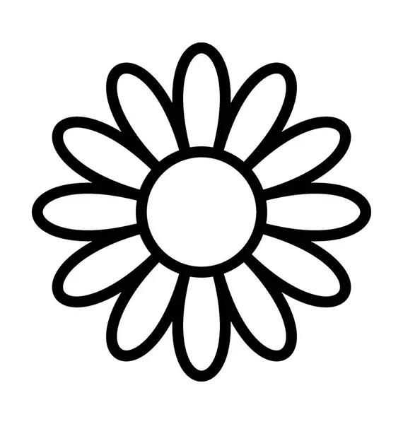 Gänseblümchen Vektorsymbol — Stockvektor