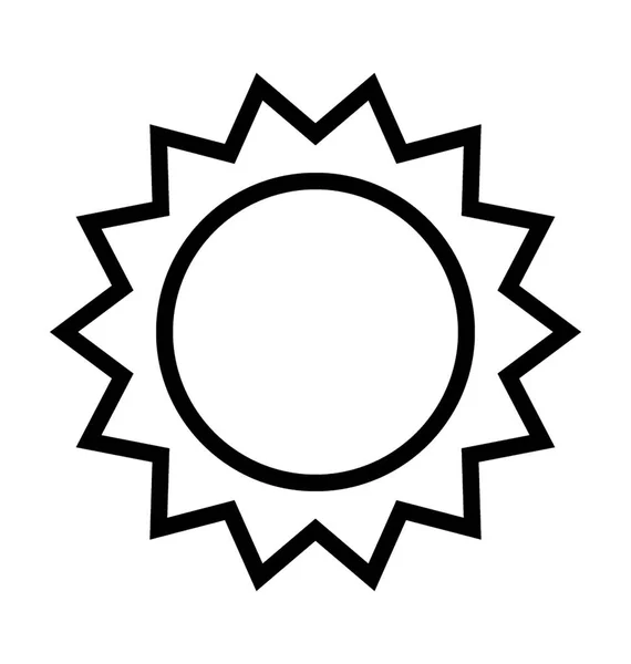 Icône Vectorielle Plate Tournesol — Image vectorielle