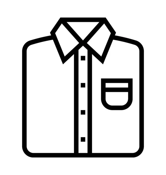 Векторный значок рубашки — стоковый вектор