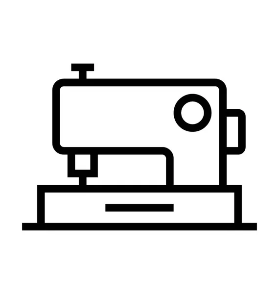 Sewing Machine Vector Icon — Stock Vector