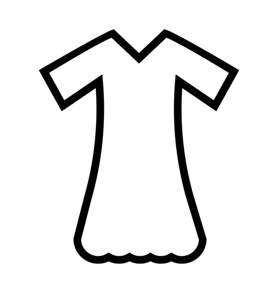 Camicia icona vettoriale — Vettoriale Stock