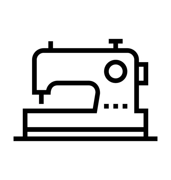 Sewing Machine Vector Icon — Stock Vector