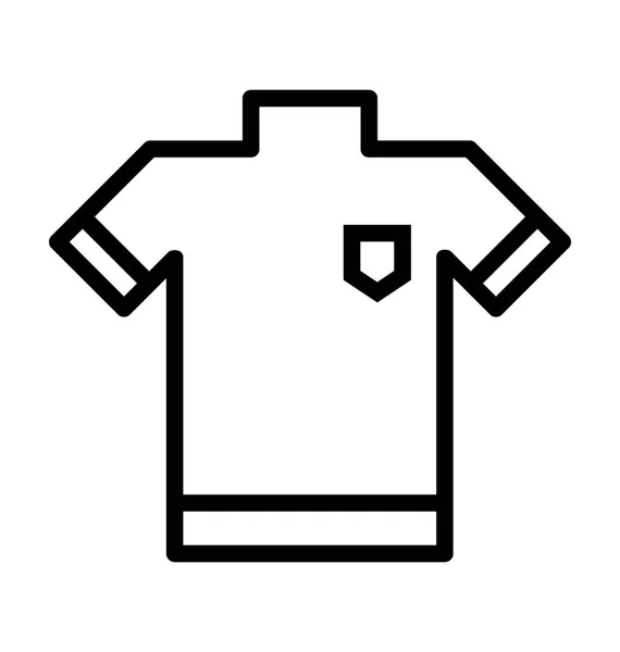 Camisa Vector Ícone — Vetor de Stock