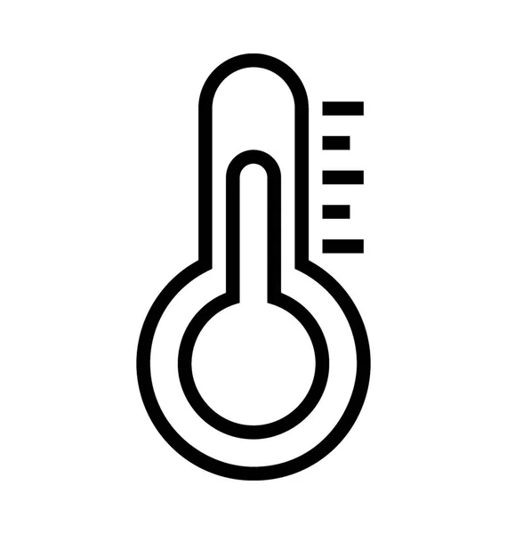 Icône vectorielle du thermomètre — Image vectorielle