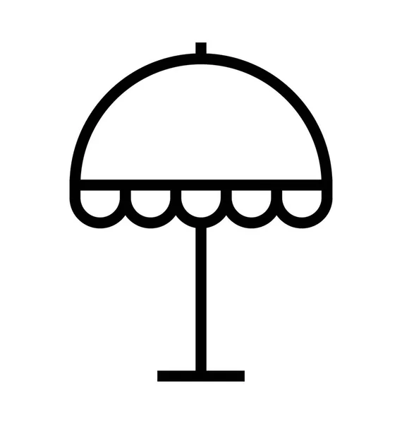 Ícone vetor guarda-chuva —  Vetores de Stock