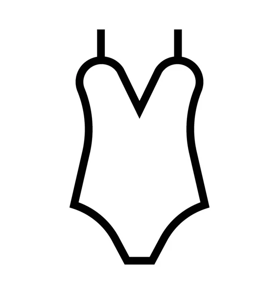 Icona del vettore Bikini — Vettoriale Stock