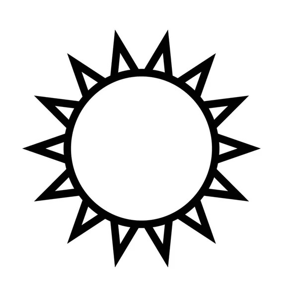 Slunečnice vektorové ikony — Stockový vektor