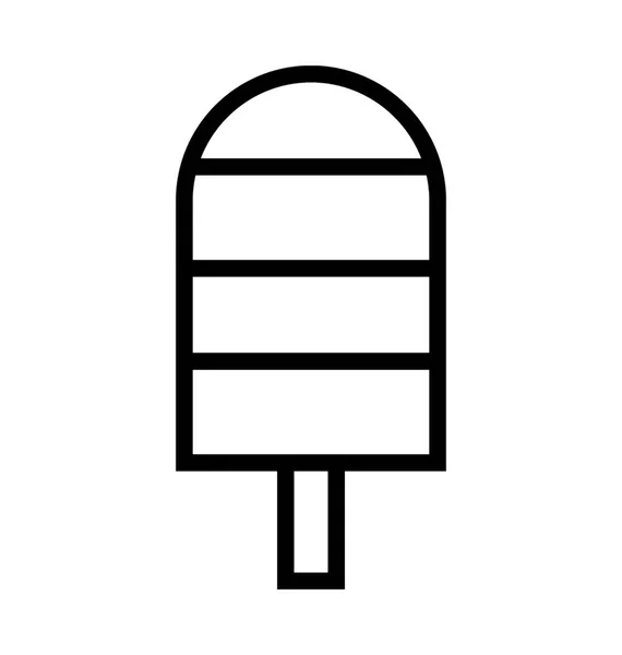 Popsicle vector pictogram — Stockvector