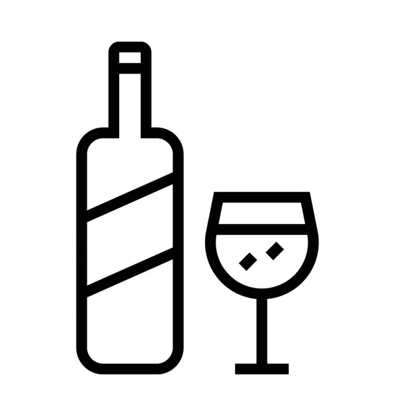 Icône vectorielle de boisson — Image vectorielle