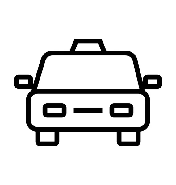 Taxi vector icono — Vector de stock