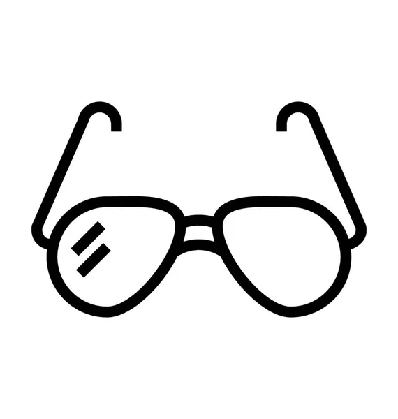 Gafas de sol Vector Icon — Archivo Imágenes Vectoriales