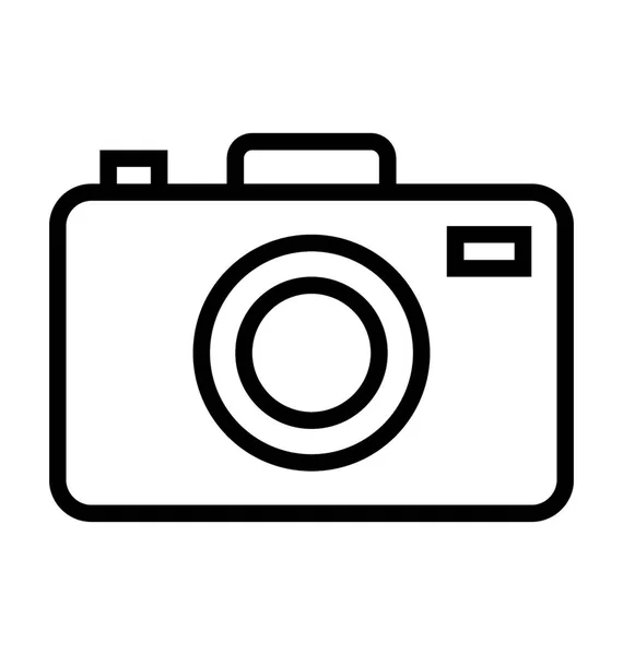 Kamera-Vektor-Symbol — Stockvektor