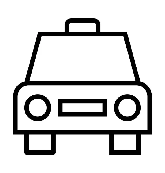 Taxi vector icono — Vector de stock