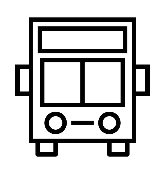 Icône vectorielle bus Tour — Image vectorielle