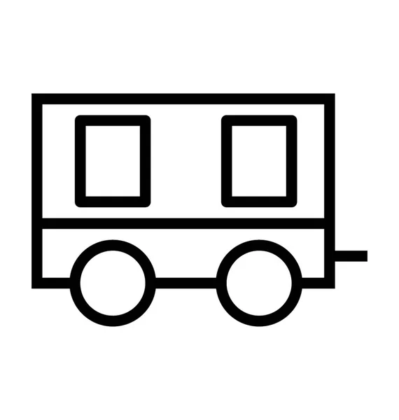 Векторная икона грузового контейнера — стоковый вектор