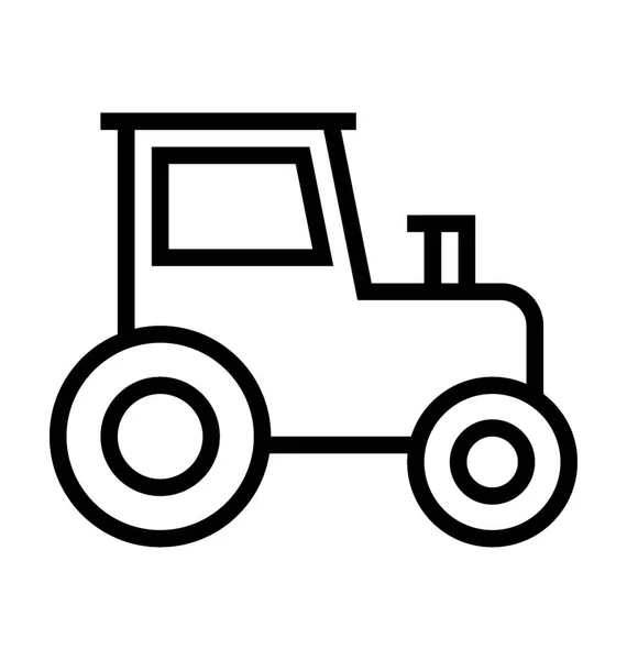 Tractor vector icono — Archivo Imágenes Vectoriales