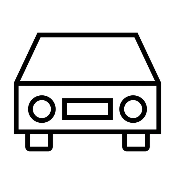 Hatchback Vector icono — Vector de stock